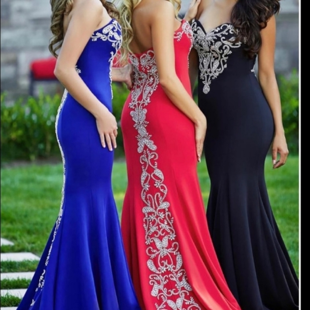 Jovani beaded evening dress - Picture 3 of 13